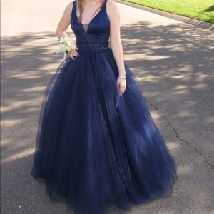 Worn once for prom. Still has tags and everything.